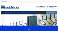 Desktop Screenshot of draht-buhr.de